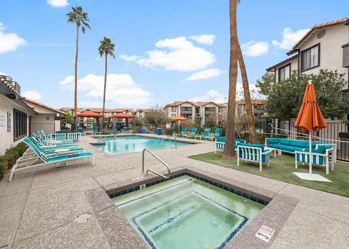 Apartment Comfortable Asu-area 2br With Pool Outdoor Grills & Wifi